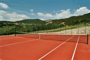 Terrain de tennis en Toscana - Casale del Madonnino