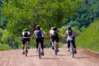 excursions en VTT dans le sentiers blancs 